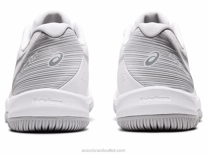 solução rápida ff 462T3432 branco/prata pura Asics