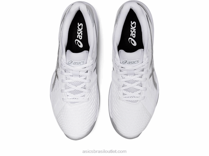 solução rápida ff 462T3432 branco/prata pura Asics