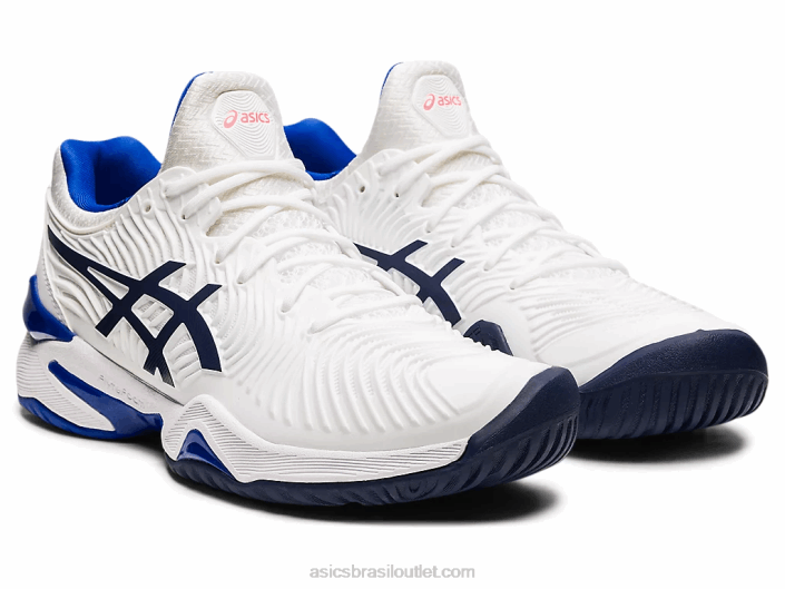tribunal ff 2 462T3902 branco/lápis-lazúli azul Asics