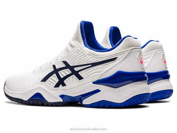 tribunal ff 2 462T3902 branco/lápis-lazúli azul Asics