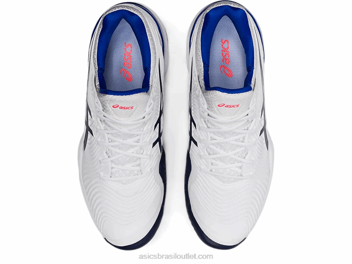 tribunal ff 2 462T3902 branco/lápis-lazúli azul Asics