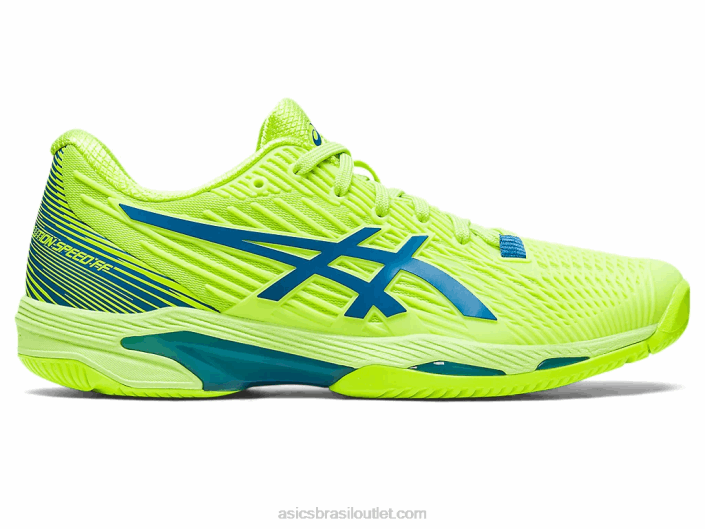 velocidade da solução ff 2 462T2174 perigo verde/azul renascido Asics