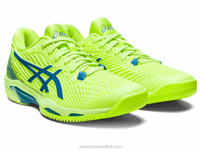 velocidade da solução ff 2 462T2174 perigo verde/azul renascido Asics
