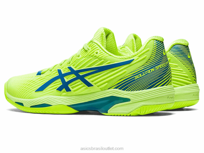 velocidade da solução ff 2 462T2174 perigo verde/azul renascido Asics