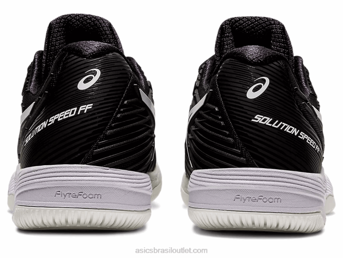 velocidade da solução ff 2 462T2354 Preto branco Asics
