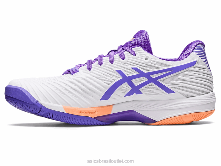 velocidade da solução ff 2 462T2388 branco/ametista Asics