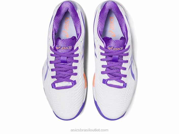 velocidade da solução ff 2 462T2388 branco/ametista Asics