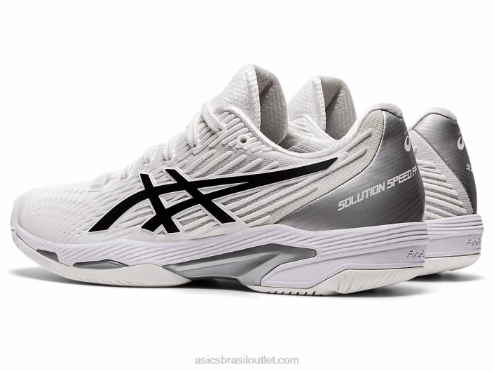 velocidade da solução ff 2 462T2595 Branco preto Asics