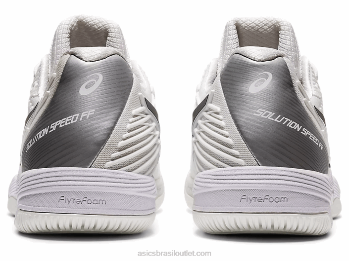 velocidade da solução ff 2 462T2595 Branco preto Asics