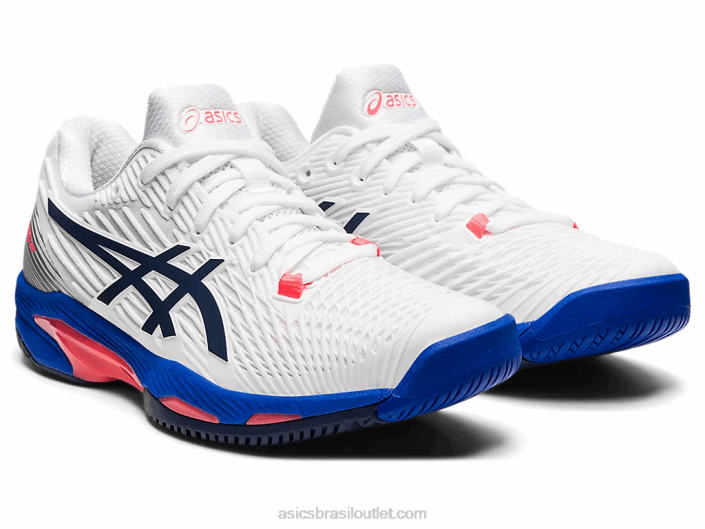 velocidade da solução ff 2 462T3510 branco/pavão Asics