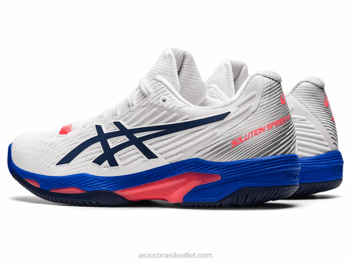 velocidade da solução ff 2 462T3510 branco/pavão Asics