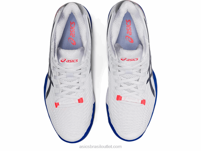 velocidade da solução ff 2 462T3510 branco/pavão Asics