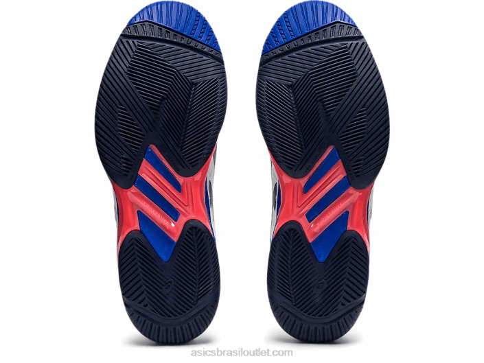 velocidade da solução ff 2 462T3510 branco/pavão Asics