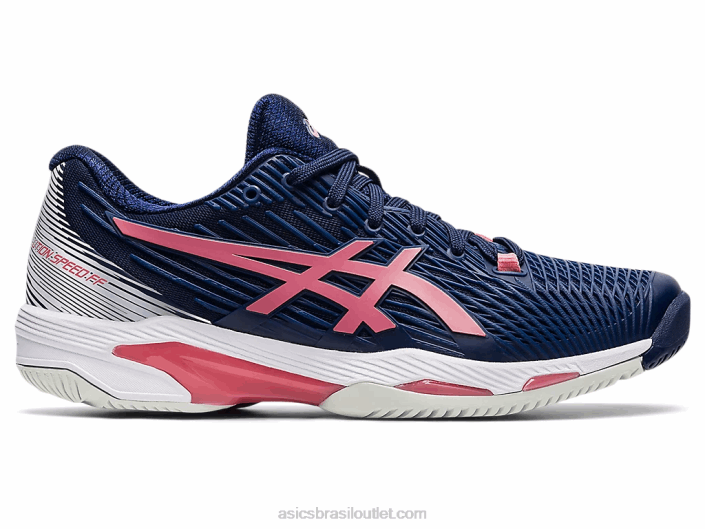 velocidade da solução ff 2 462T3654 pavão/rosa smokey Asics