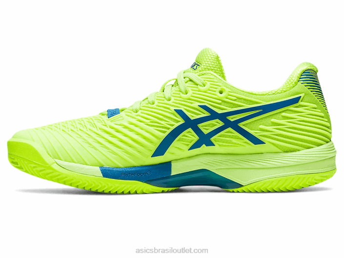 velocidade da solução ff 2 argila 462T2179 perigo verde/azul renascido Asics