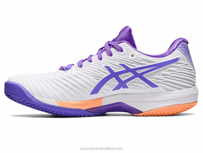 velocidade da solução ff 2 argila 462T2551 branco/ametista Asics