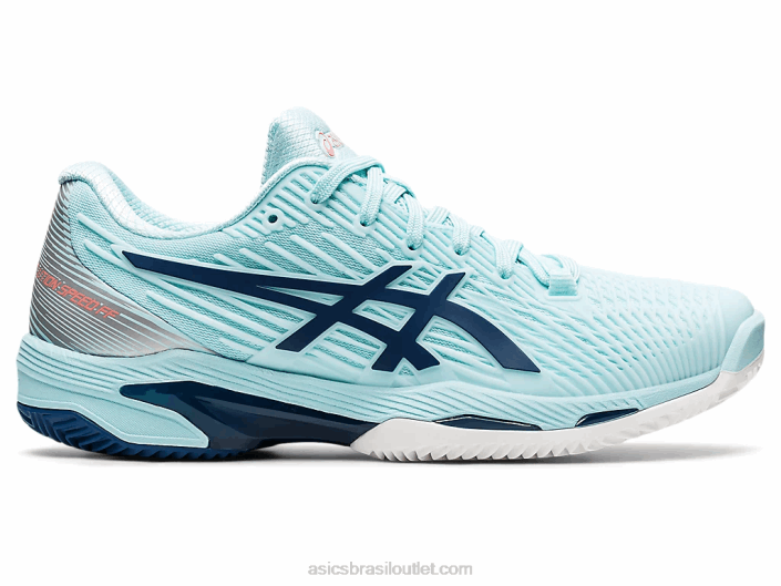 velocidade da solução ff 2 argila 462T3600 azul claro/índigo claro Asics