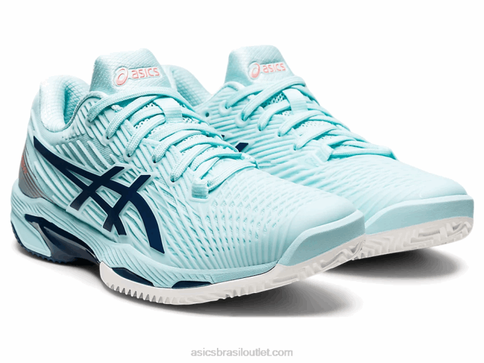 velocidade da solução ff 2 argila 462T3600 azul claro/índigo claro Asics