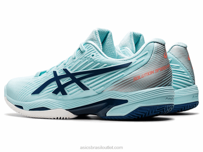 velocidade da solução ff 2 argila 462T3600 azul claro/índigo claro Asics