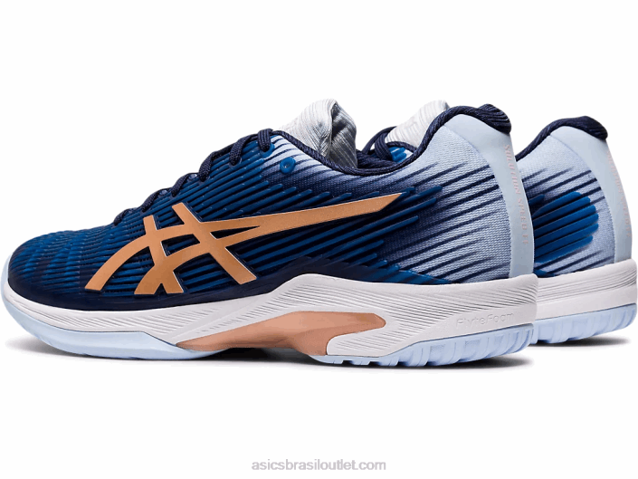 velocidade da solução ff 462T4188 pavão/ouro rosa Asics