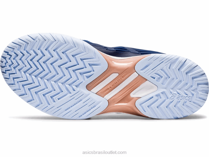 velocidade da solução ff 462T4188 pavão/ouro rosa Asics