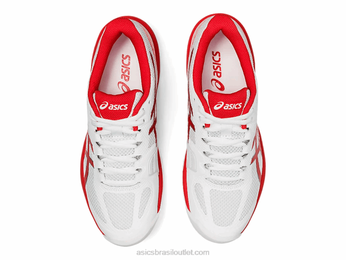 velocidade de corte ff 462T4102 branco/vermelho ardente Asics